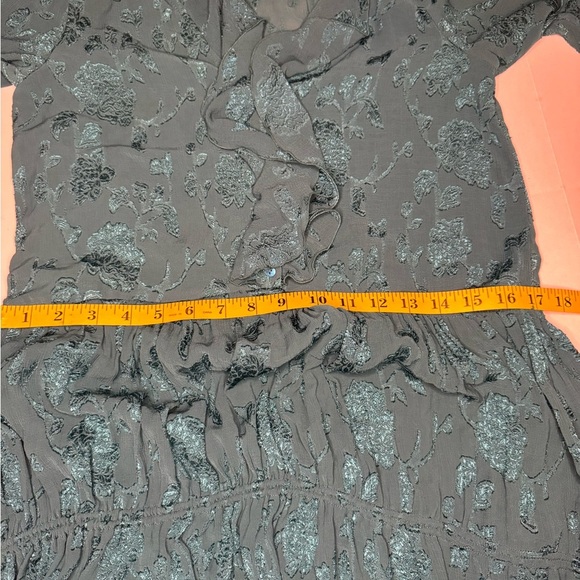 Zara Elegant Teal Maxi Dress Size XS.  #55 - Picture 14 of 15